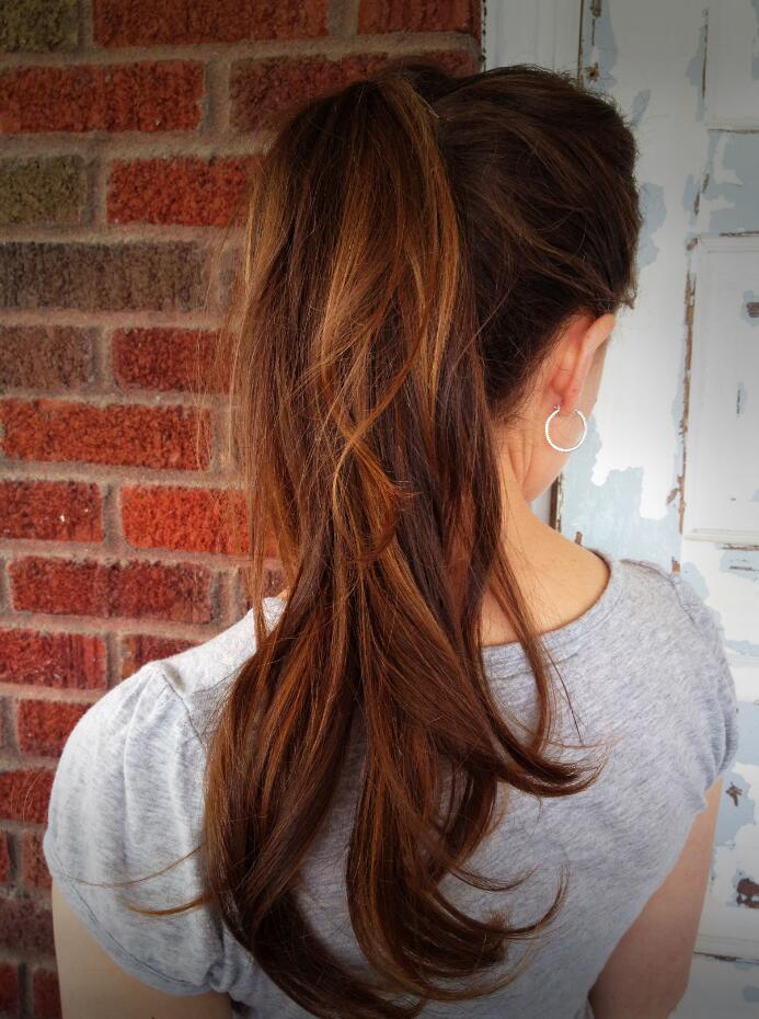 Layered Ponytail